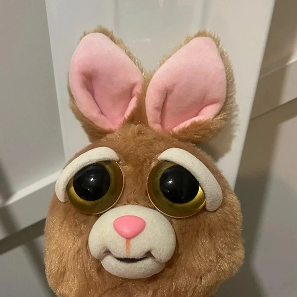 Feisty Pets 10" Plush Vicky Plush Stuffed Vicious Bunny - Growl - Picture 7 of 8